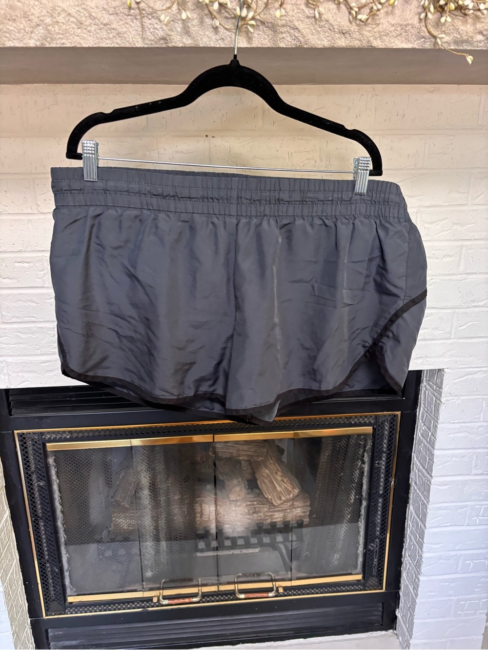 Athletic Works Dark Gray Women's Athletic Shorts